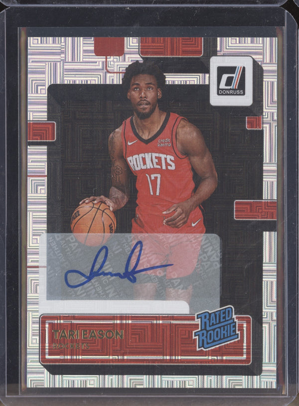 Tari Eason 2022-23 Panini Donruss 217 Choice Auto RC