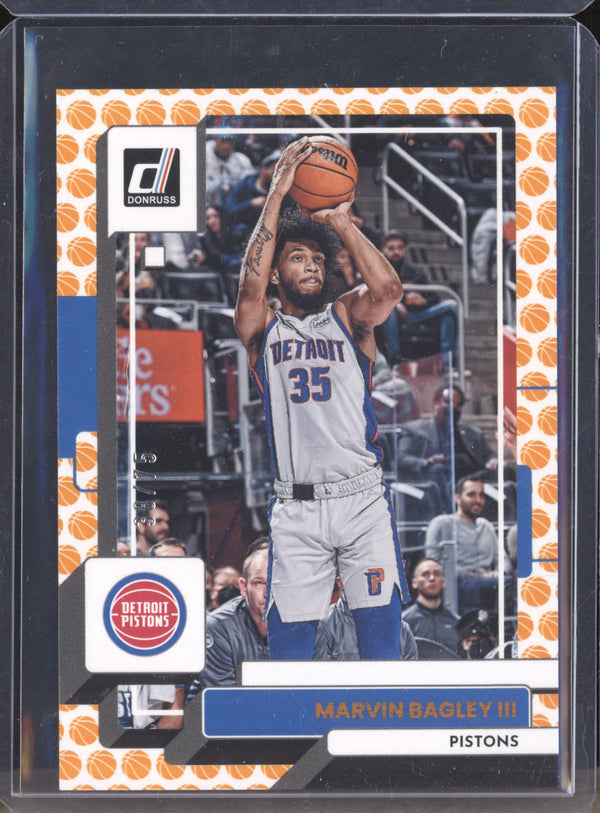 Marvin Bagley III 2022-23 Panini Donruss 43 Basketball 38/75