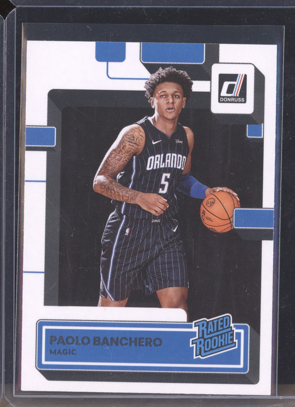 Paolo Banchero 2022-23 Panini Donruss 201 RC