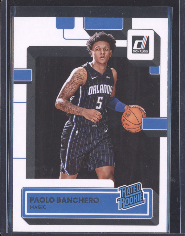 Paolo Banchero 2022-23 Panini Donruss 201 RC