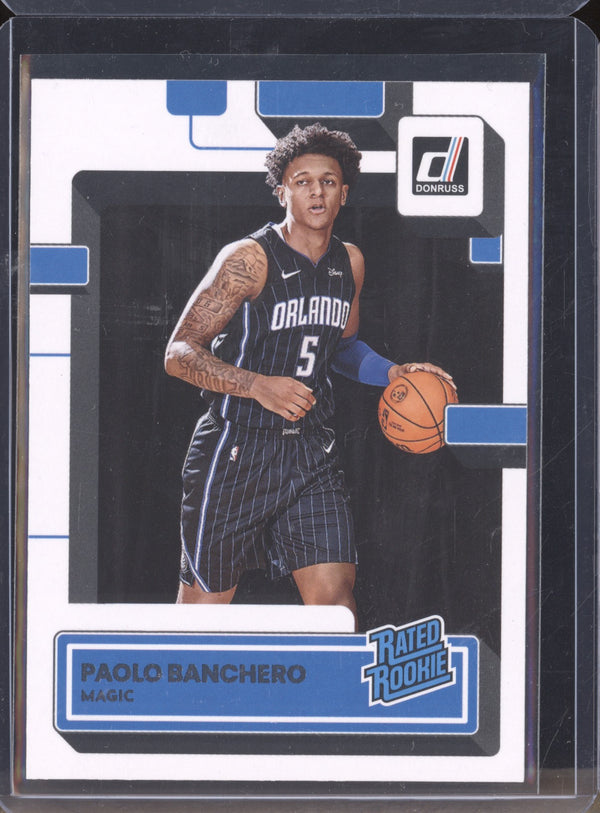 Paolo Banchero 2022-23 Panini Donruss 201 RC