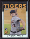 Casey Mize 2021 Topps Chrome 1986 Topps Baseball RC