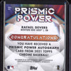 Rafael Devers 2021 Topps Chrome Prismic Power Autographs RC 57/99