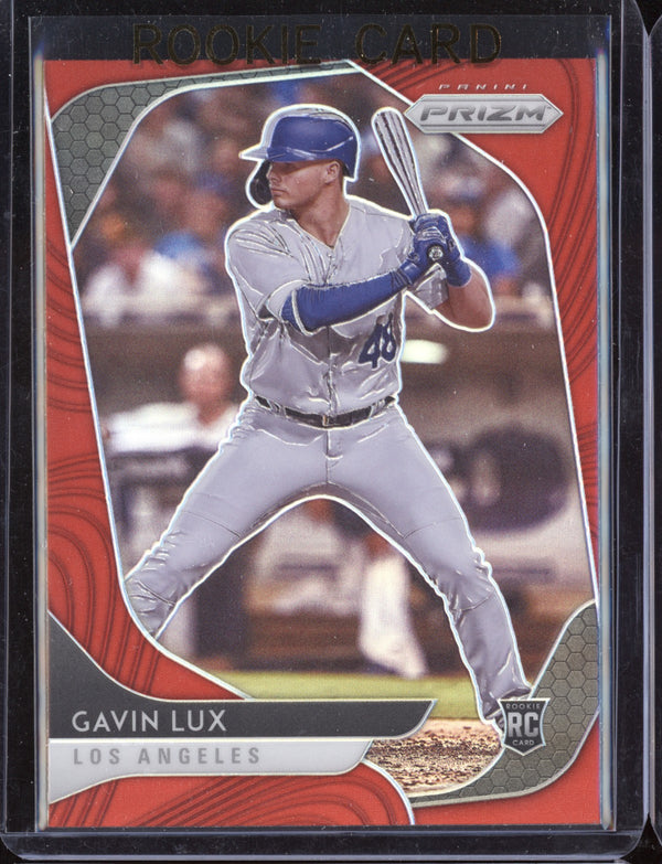 Gavin Lux 2020 Panini  Prizm Red Prizm RC