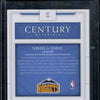 Nikola Jokic 2016-17 Panini National Treasures Century Materials 71/99