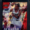 Allen Iverson 2019-20 Panini Contenders Optic All Star Aspirations Red Cracked
