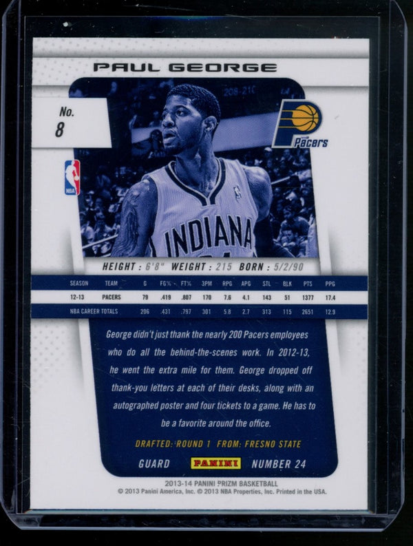 Paul George 2013-14 Panini Prizm RC