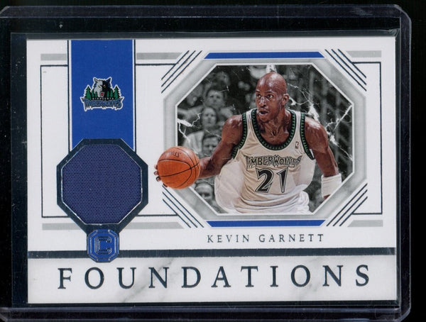 Kevin Garnett 2018-19 Panini Cornerstones Foundations