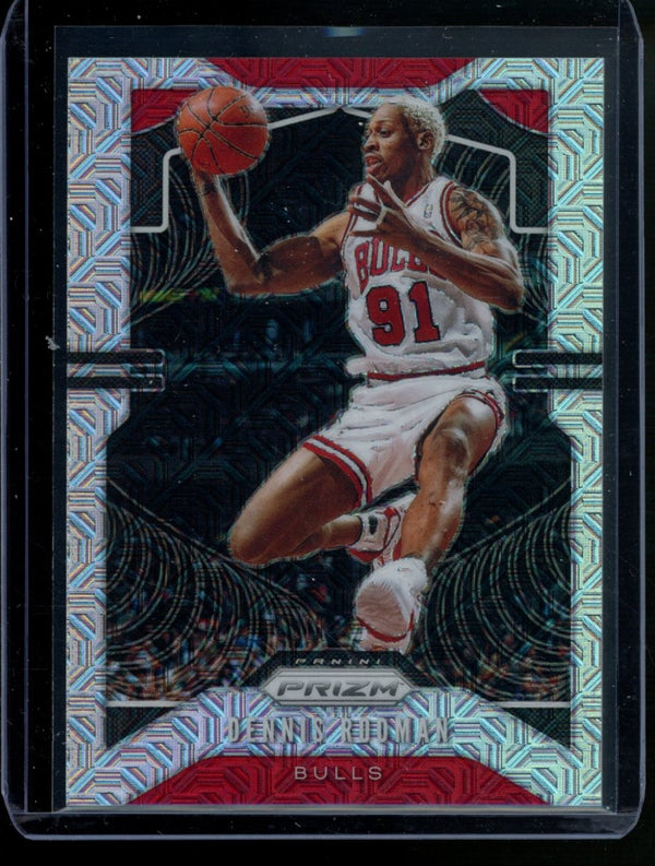 Dennis Rodman 2019-20 Panini Prizm Silver Mojo Prizm 14/25