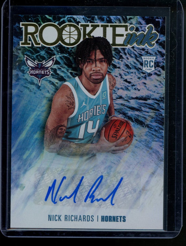 Nick Richards 2020-21 Panini Hoops Rookie Ink RC