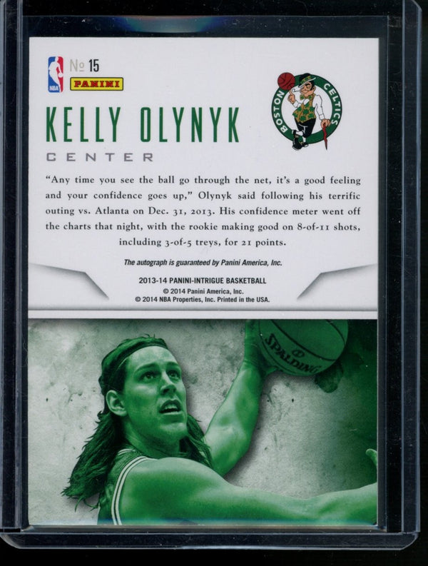 Kelly Olynyk 2013-14 Panini Intrigue Impact Rookie Auto RC 091/149