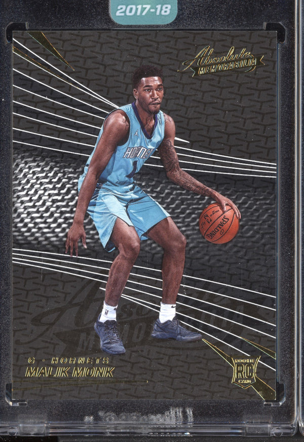 Malik Monk 2017/18 Panini Absolute Uncirculated RC