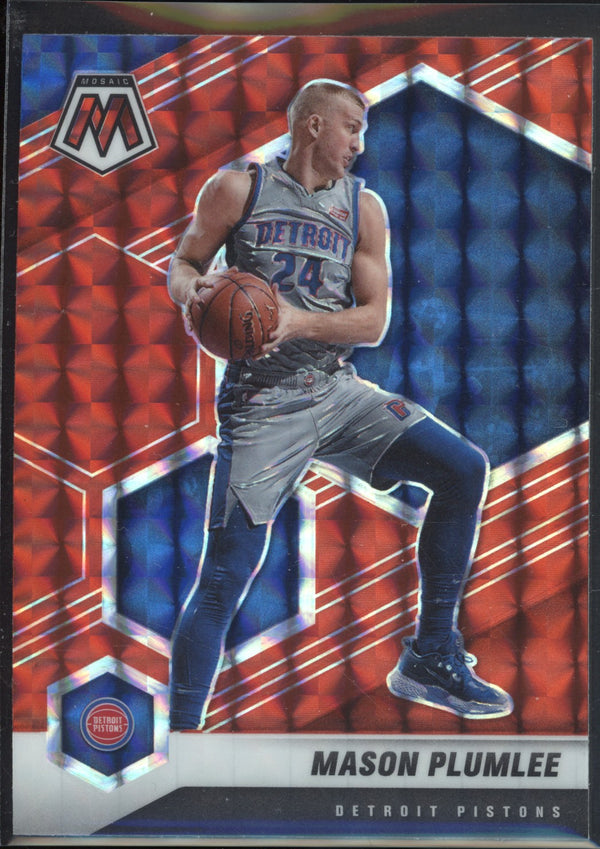 Mason Plumlee 2020-21 Panini Mosaic  Red