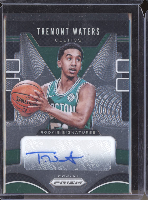 Tremont Waters 2019-20 Panini Prizm RS-TWT Rookie Signatures RC