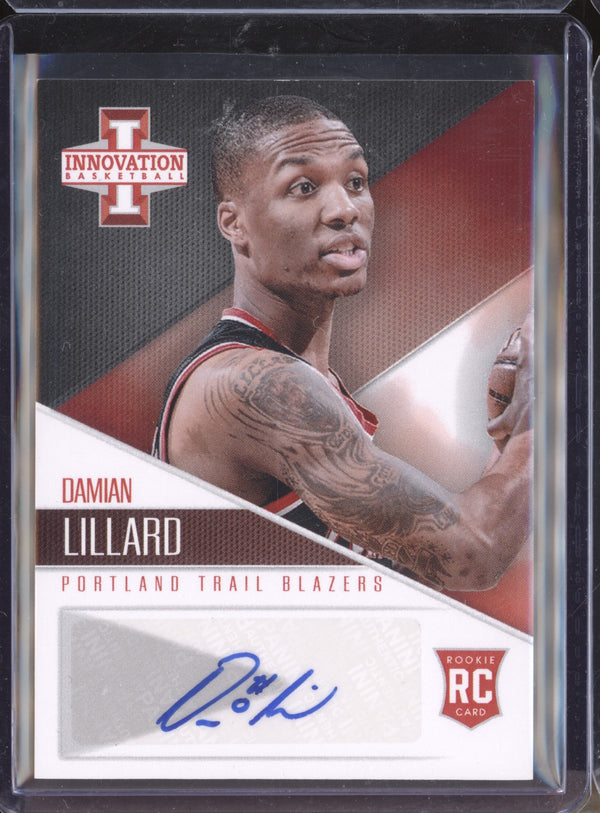 Damian Lillard 2012-13 Panini Innovation 51 Rookie Auto RC