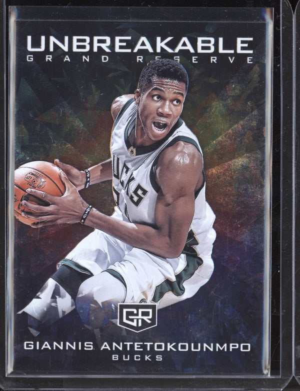 Giannis Antetokounmpo 2016/17 Panini Grand Reserve Unbreakable