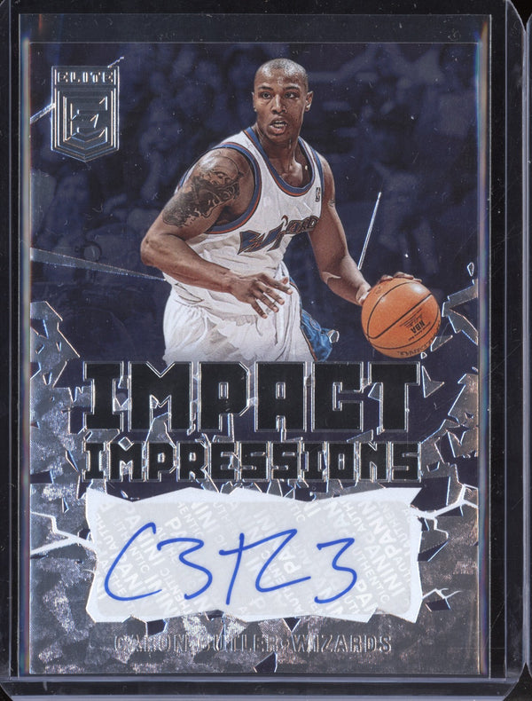 Caron Butler 2021/22 Panini Elite Impact Impressions Auto