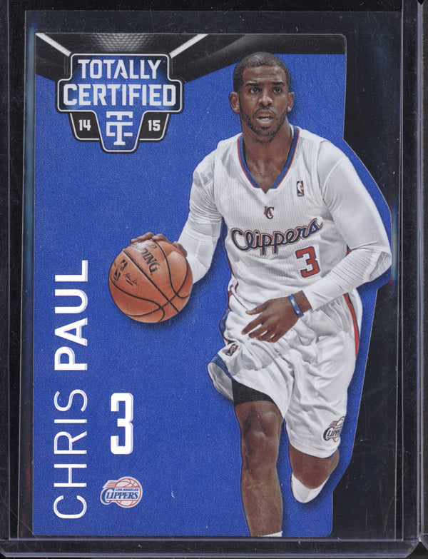 Chris Paul 2024/15 Panini Totally Certified Platinum Blue 62/74