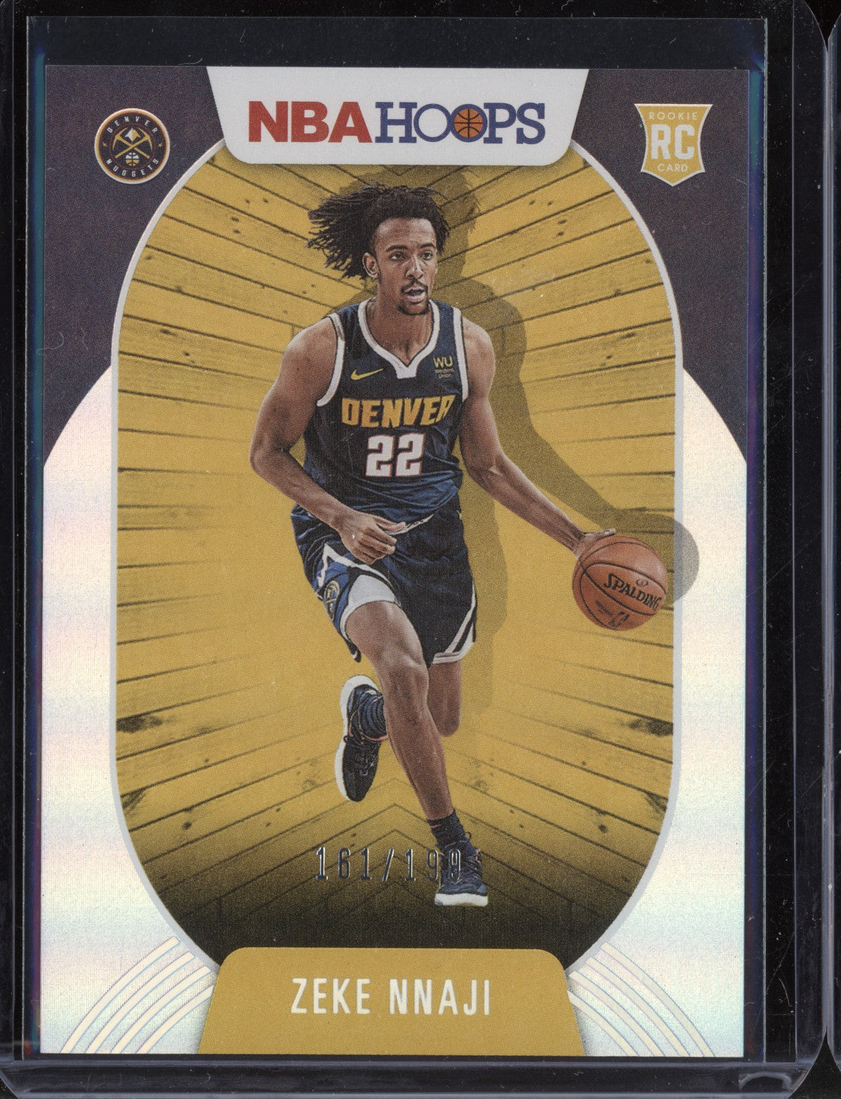 Zeke Nnaji 2020-21 Panini Hoops Silver RC 161/199