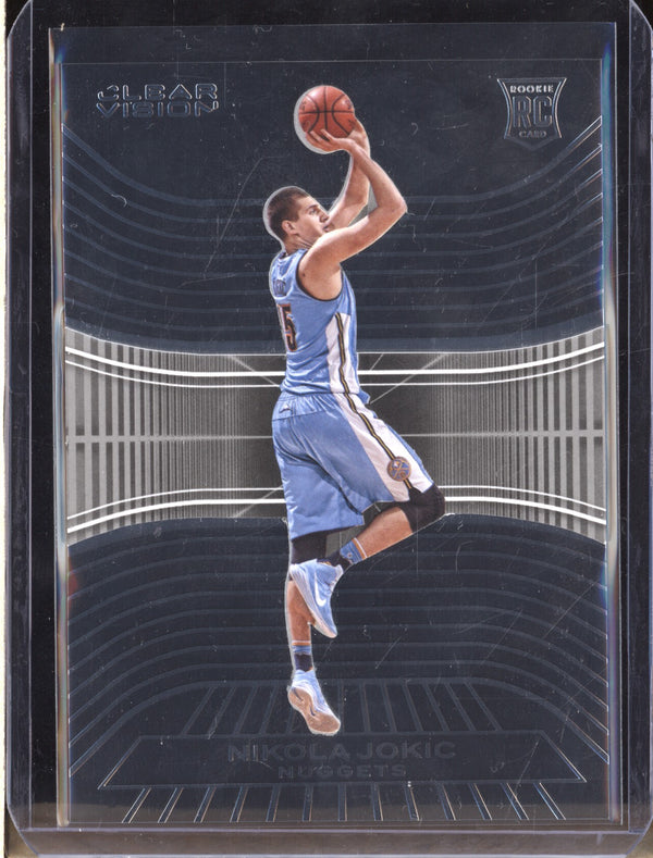 Nikola Jokic 2015-16 Panini Clear Vision 99 RC