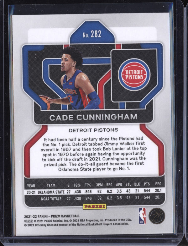 Cade Cunningham 2021-22 Panini Prizm RC