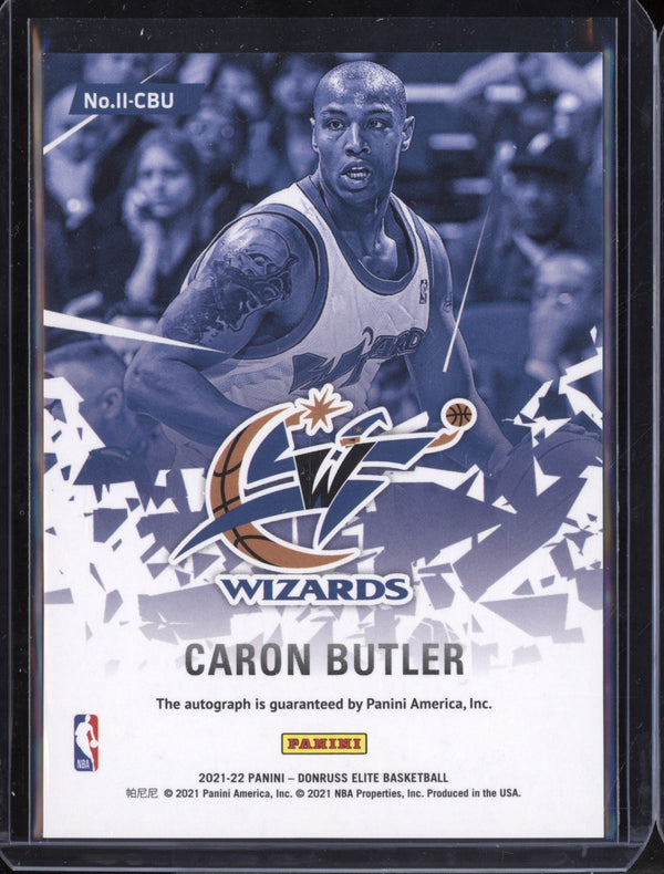 Caron Butler 2021/22 Panini Elite Impact Impressions Auto