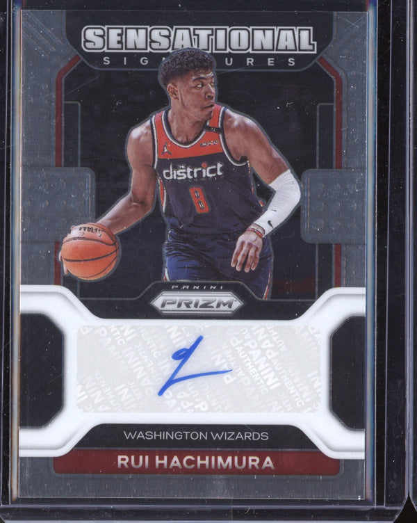 Rui Hachimura  2021-22 Panini Prizm Sensational Signatures