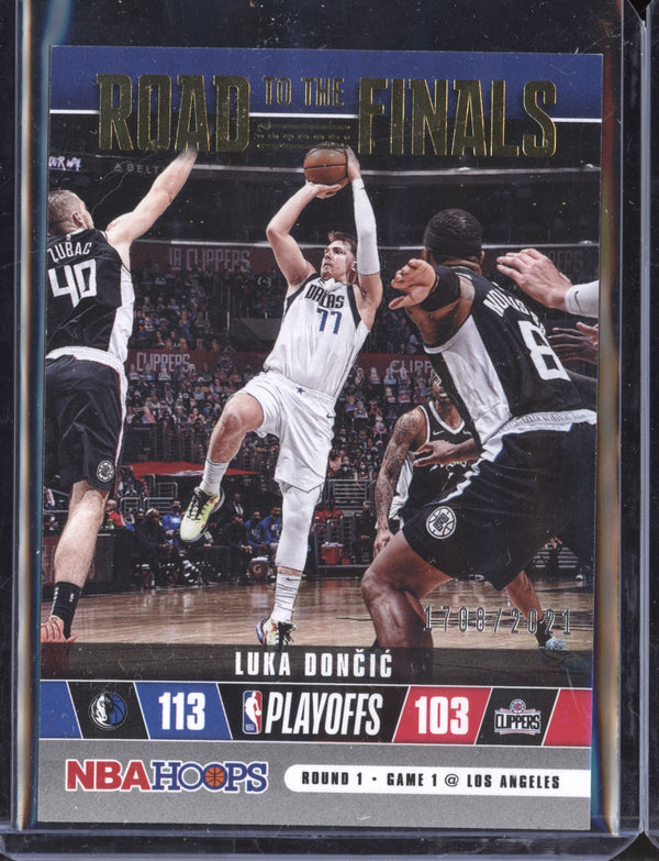 Luka Doncic 2021-22 Panini Hoops Road to the Finals 1st Round 1708/2021