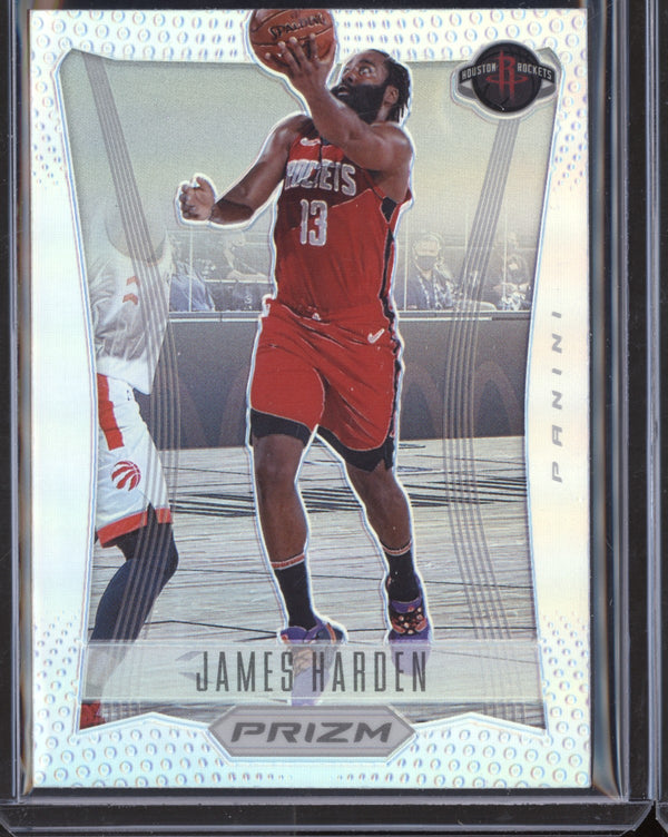 James Harden 2020-21 Panini Prizm Flashback Silver