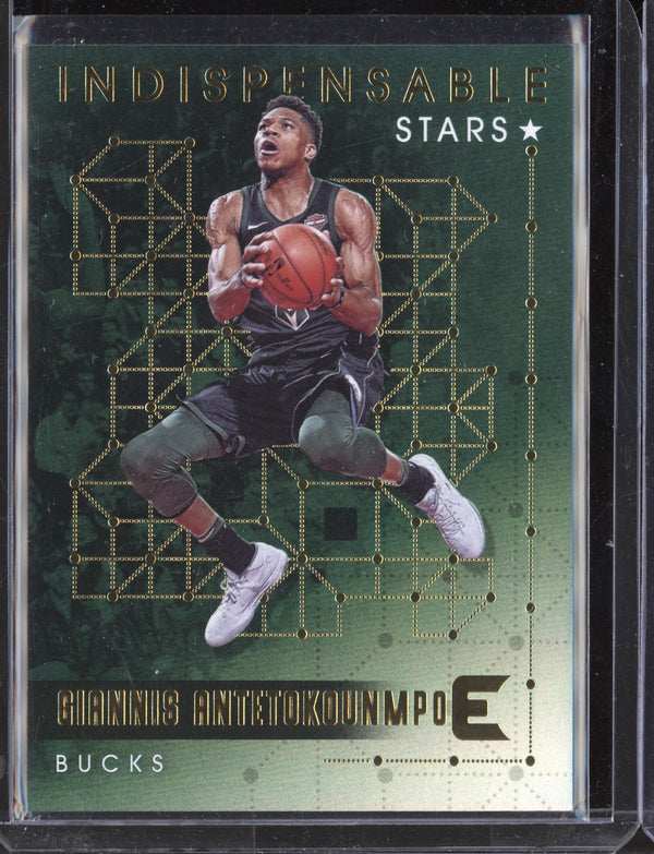 Giannis Antetokounmpo 2017/18 Panini Essentials Indispensable Stars