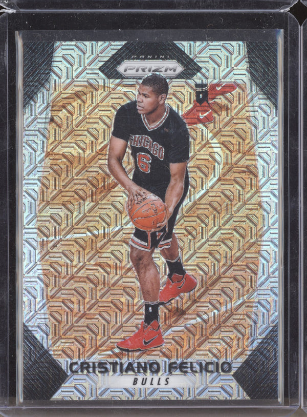 Cristiano Felicio 2017-18 Panini Prizm 243 Mojo 23/25