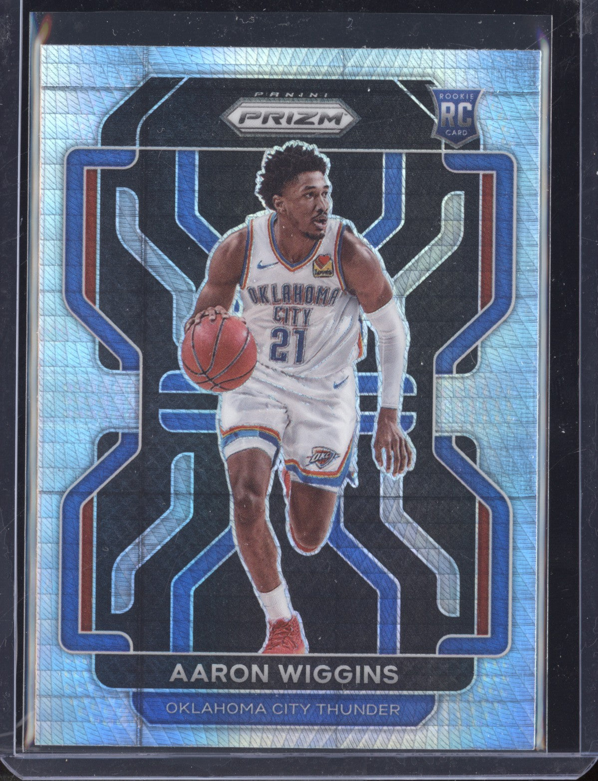 Aaron Wiggins 2021-22 Panini Prizm Hyper RC