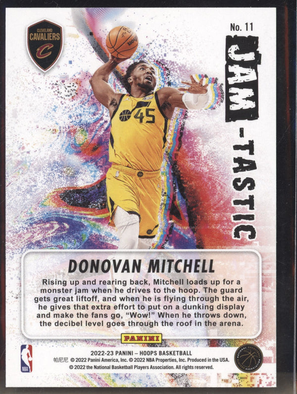Donovan Mitchell 2022-23 Panini Hoops 11 JAM-Tastic