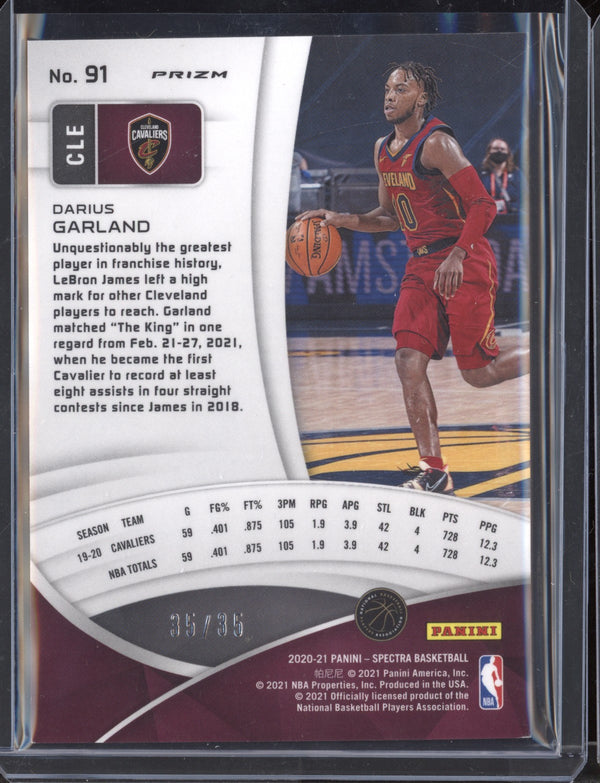 Darius Garland 2020-21 Panini Spectra Astral 35/35