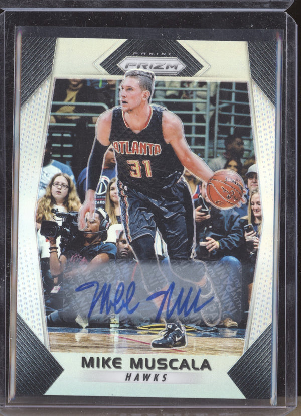 Mike Muscala 2017-18 Panini Prizm 104 Autographs