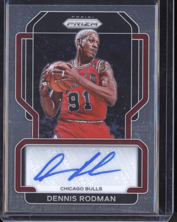 Dennis Rodman 2021-22 Panini Prizm Sensational Signatures