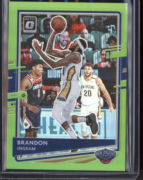 Brandon Ingram 2020/21 Panini Optic Lime Green 83/149