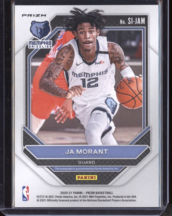 Ja Morant 2020/21 Panini Prizm Signatures Choice