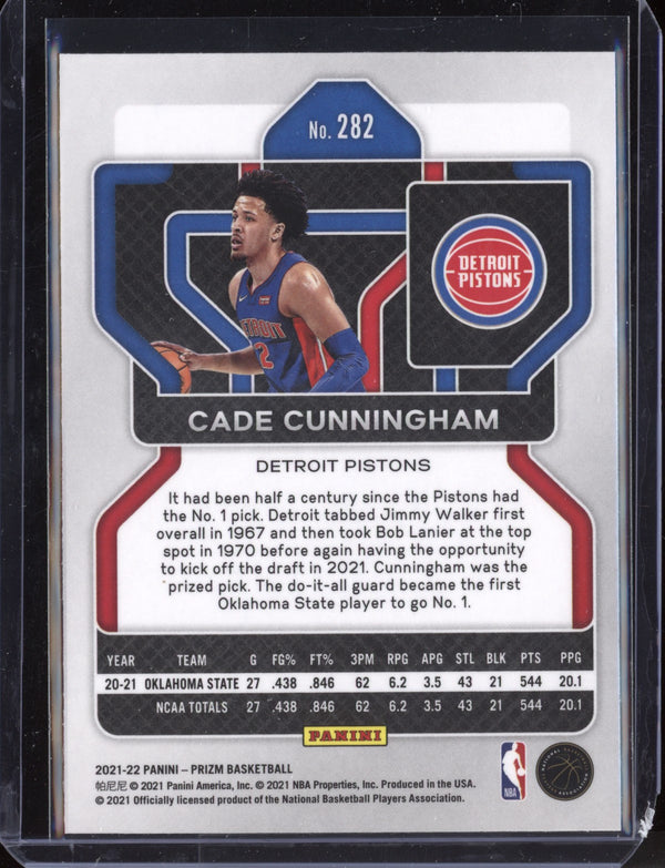 Cade Cunningham 2021-22 Panini Prizm RC