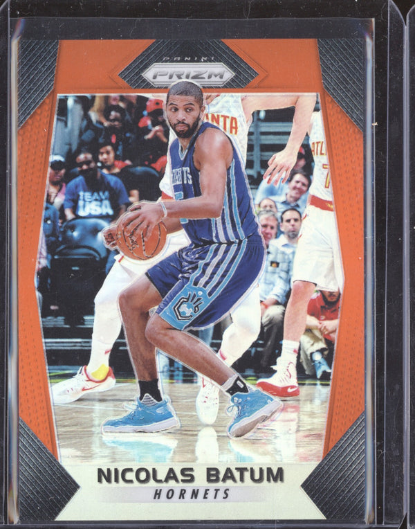 Nicolas Batum 2017-18 Panini Prizm 236 Orange 47/49