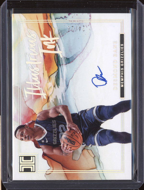 Desmond Bane 2022-23 Panini Impeccable Illustrious Ink Holo Silver Auto 24/25