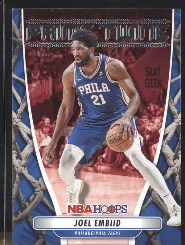 Joel Embiid 2022-23 Panini Hoops 23 Prime Twine