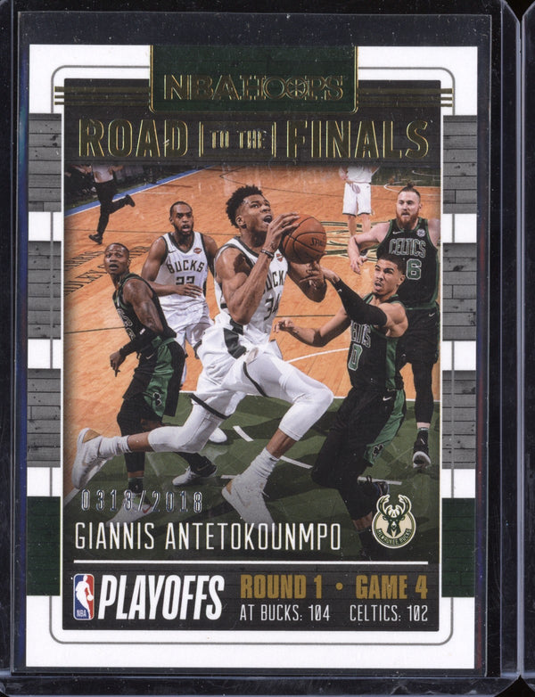 Giannis Antetokounmpo  2018-19 Panini Hoops Road to the Finals 1st Round 313/2018