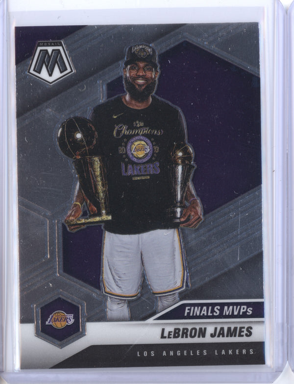 LeBron James 2020-21 Panini Mosaic Finals MVPs