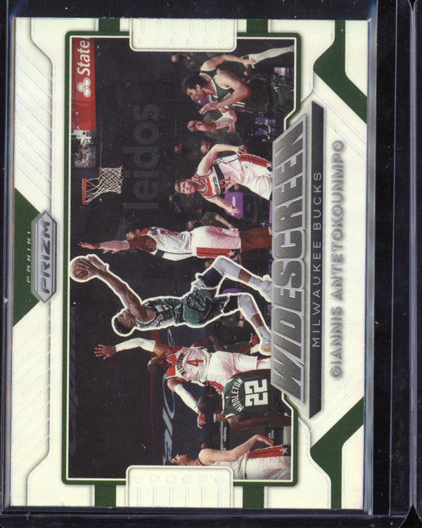 Giannis Antetetokounmpo  2021-22 Panini Prizm Widescreen silver