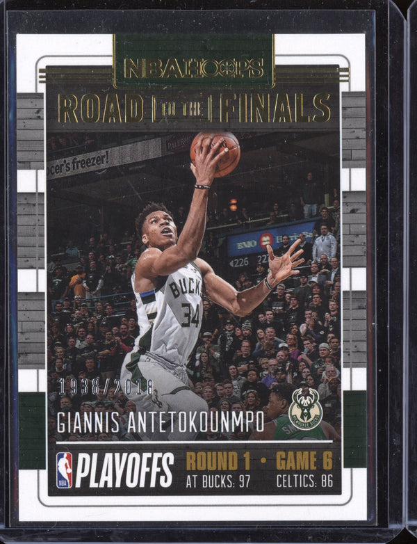 Giannis Antetokounmpo  2018-19 Panini Hoops Road to the Finals 1st Round 1938/2018