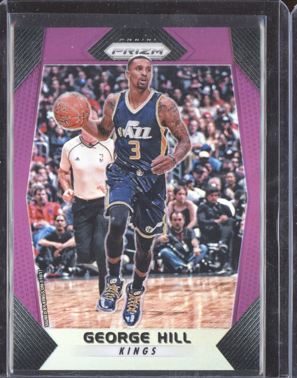 George Hill 2017-18 Panini Prizm 23 Purple 50/75