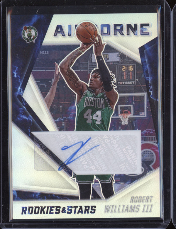 Robert Williams III 2020-21 Panini Chronicles Airborne Signatures Silver