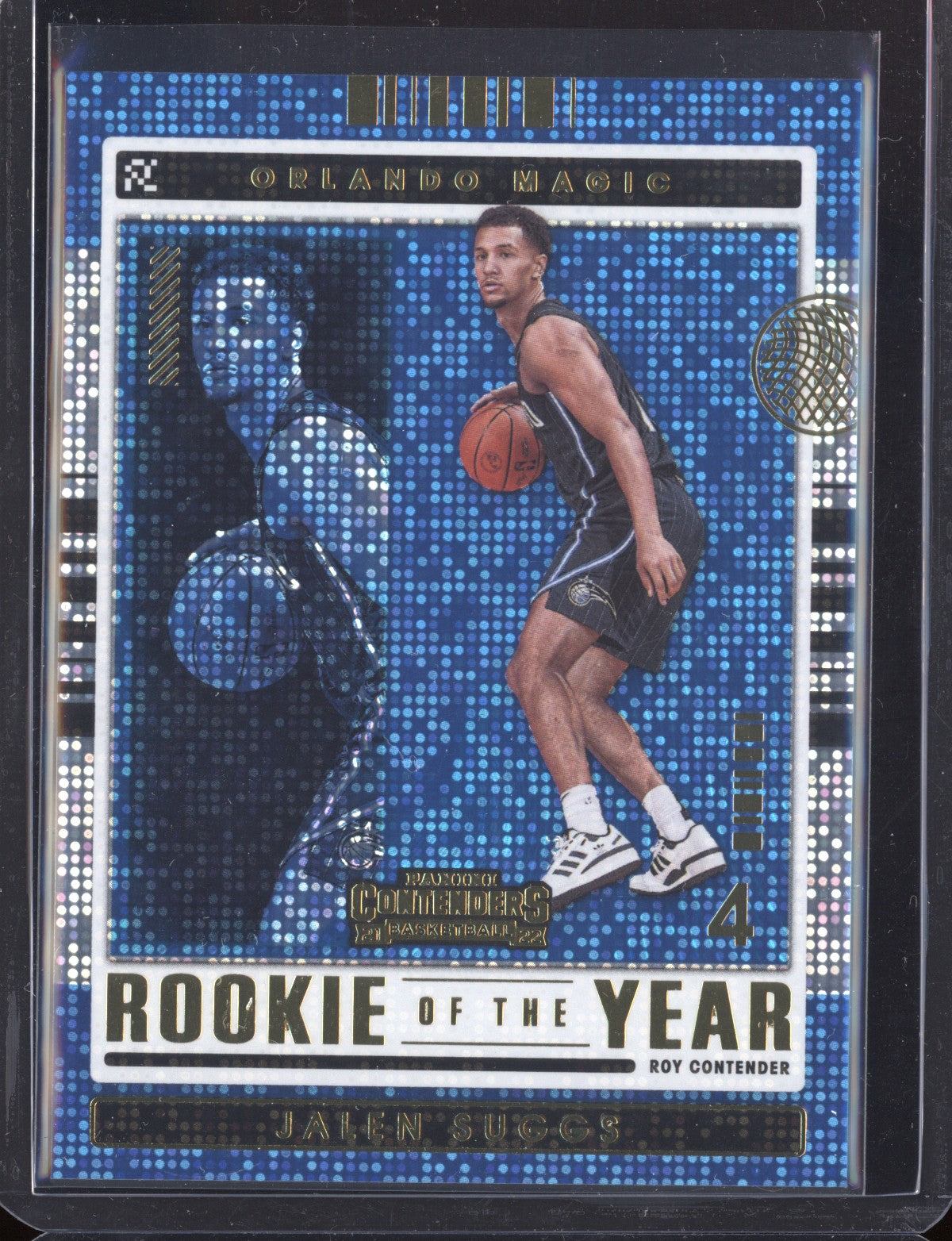 Jalen Suggs 2021-22 Panini Contenders Rookie of the Year Contenders RC