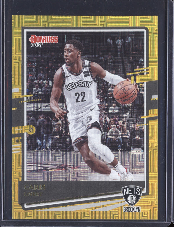 Caris LeVert 2020/21 Panini Donruss Choice Gold  10/10